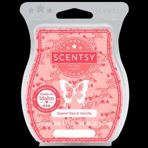Sweet Pea & Vanilla Scentsy Bar
